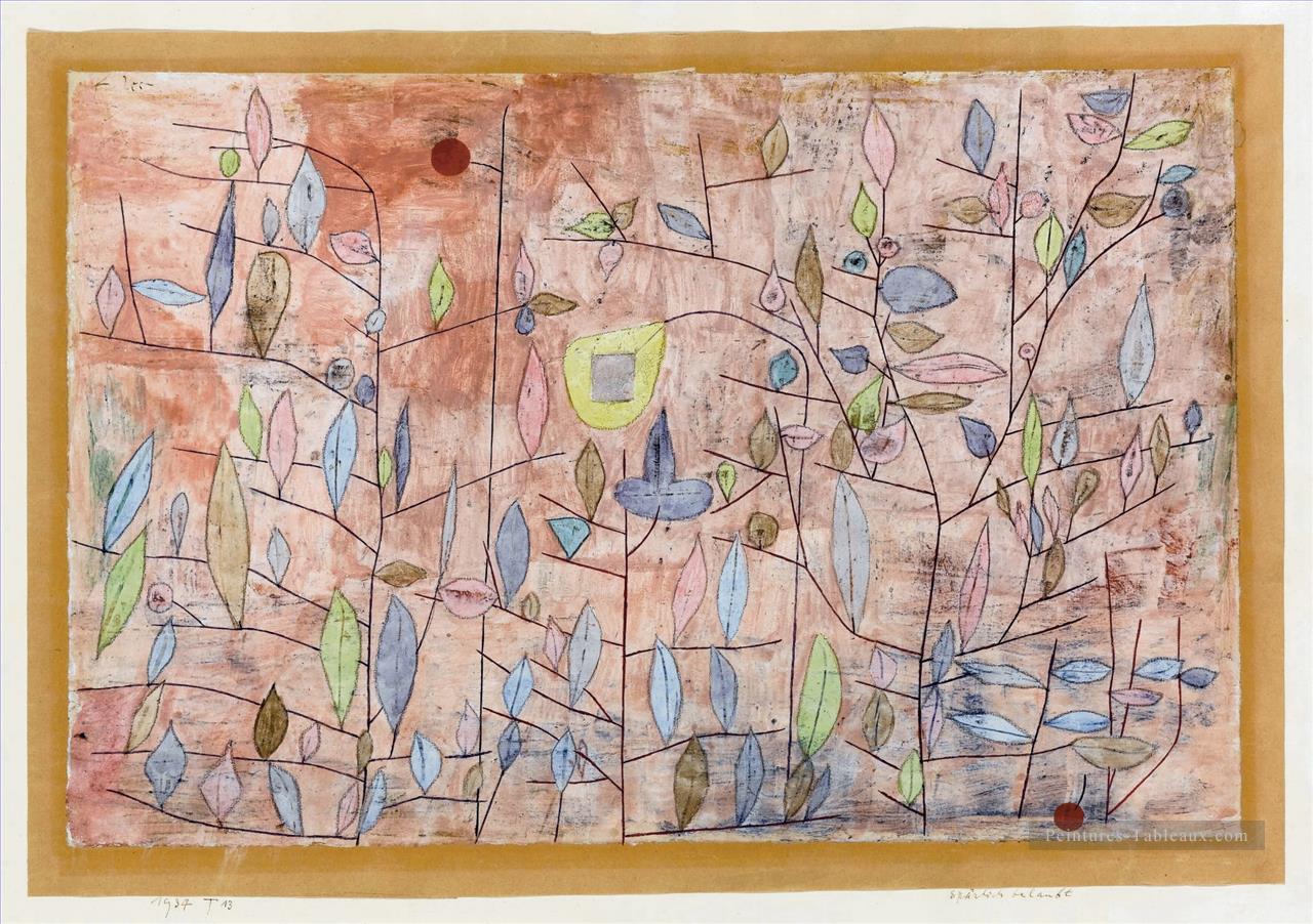 Feuillage clairsemé Paul Klee Peintures à l'huile